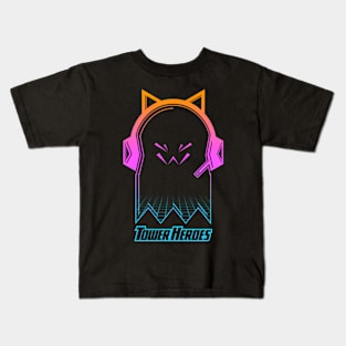 Tower Heroes Spectre Synthwave Kids T-Shirt